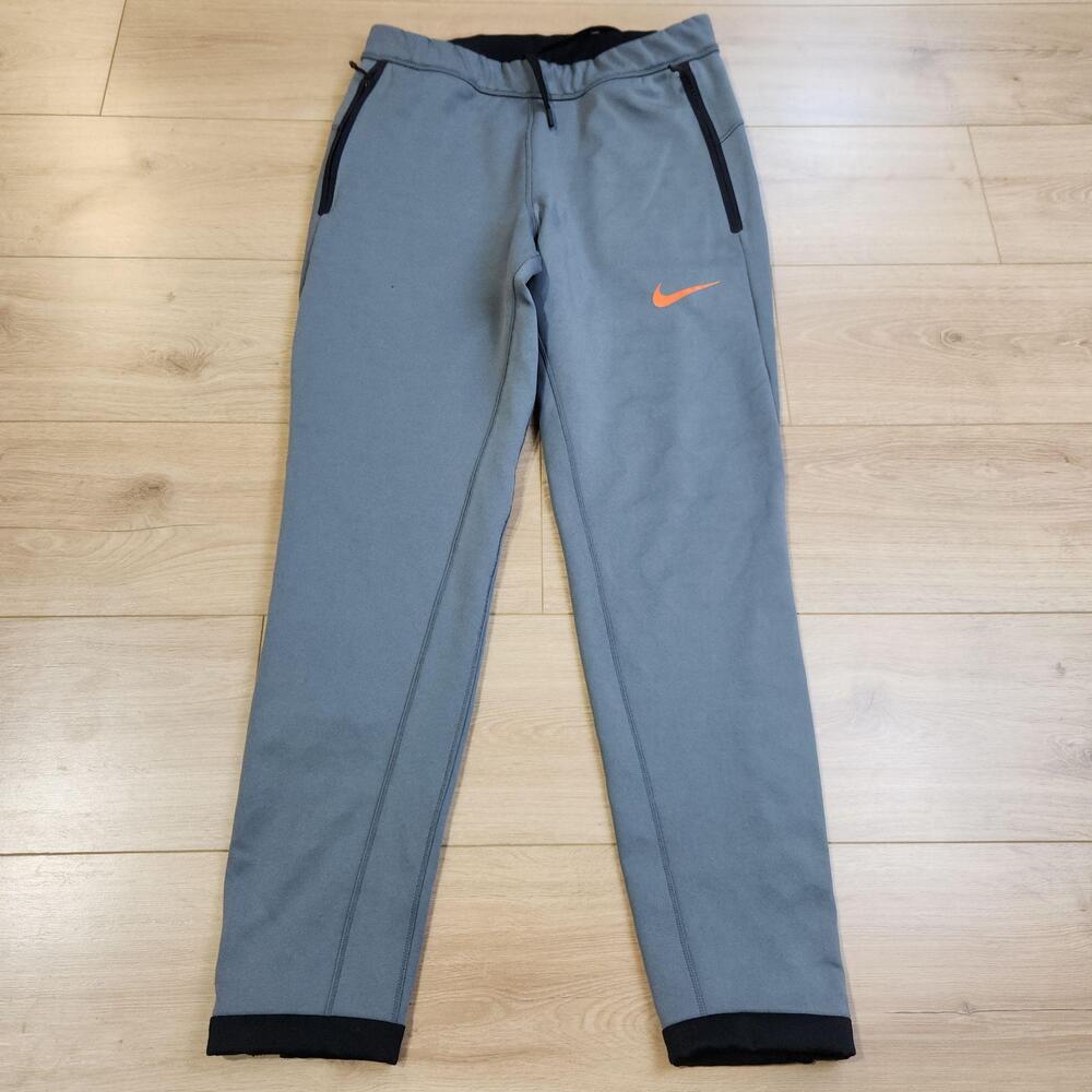 Nike Dri-FIT Therma-Sphere Max Pants Mens Medium Gray Fleece Jogger Running